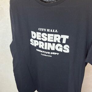 Denim & Flower Black 'Desert Springs' Graphic Tee